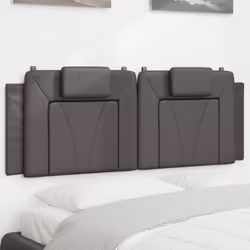 VidaXL 374800 tête de lit et pied de lit Gris