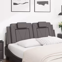 VidaXL 374800 tête de lit et pied de lit Gris