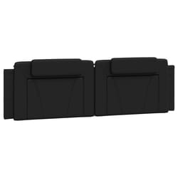 VidaXL 374804 tête de lit et pied de lit Noir