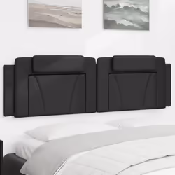 VidaXL 374804 tête de lit et pied de lit Noir