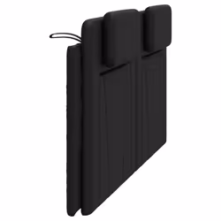 VidaXL 374804 tête de lit et pied de lit Noir - Vue supplémentaire 6