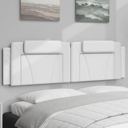 VidaXL 374805 tête de lit et pied de lit Blanc