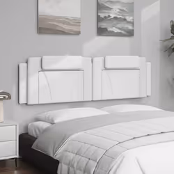 VidaXL 374805 tête de lit et pied de lit Blanc