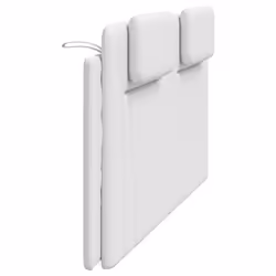 VidaXL 374805 tête de lit et pied de lit Blanc - Vue supplémentaire 4