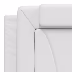 VidaXL 374805 tête de lit et pied de lit Blanc - Vue supplémentaire 5