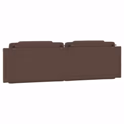 VidaXL 374806 tête de lit et pied de lit Marron - Vue supplémentaire 7