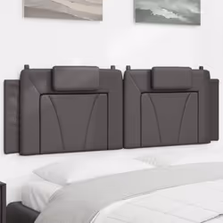 VidaXL 374807 tête de lit et pied de lit Gris