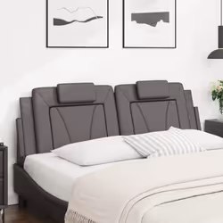 VidaXL 374807 tête de lit et pied de lit Gris