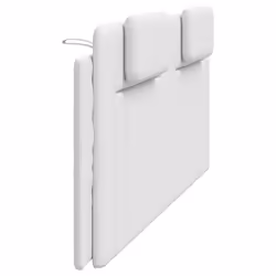 VidaXL 374815 tête de lit et pied de lit Blanc - Vue supplémentaire 6