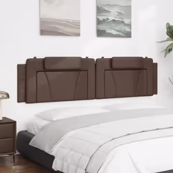 VidaXL 374816 tête de lit et pied de lit Marron - Vue supplémentaire 4