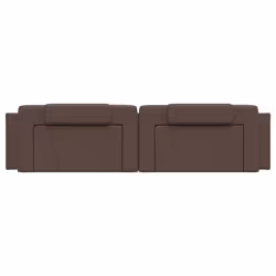 VidaXL 374816 tête de lit et pied de lit Marron - Vue supplémentaire 5