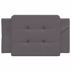 VidaXL 374832 tête de lit et pied de lit Gris - Vue supplémentaire 4
