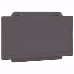 VidaXL 374832 tête de lit et pied de lit Gris - Vue supplémentaire 6