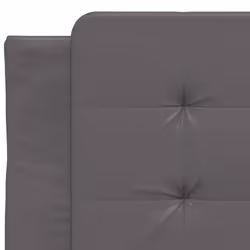 VidaXL 374832 tête de lit et pied de lit Gris - Vue supplémentaire 7