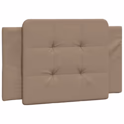 VidaXL 374833, Cappucino, Coton, Simili-cuir, Polyester, Polyvinyl chloride (PVC), 80 cm, 800 mm, 48 cm, 30 mm