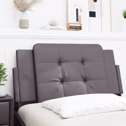VidaXL 374846 tête de lit et pied de lit Gris