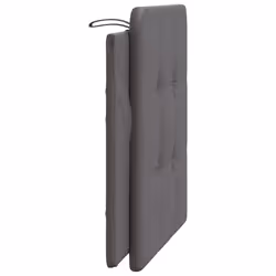 VidaXL 374846 tête de lit et pied de lit Gris - Vue supplémentaire 5