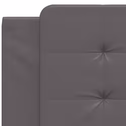 VidaXL 374846 tête de lit et pied de lit Gris - Vue supplémentaire 7