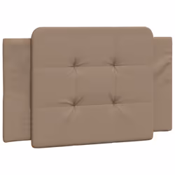 VidaXL 374847, Cappucino, Coton, Simili-cuir, Polyester, Polyvinyl chloride (PVC), 100 cm, 1000 mm, 48 cm, 30 mm