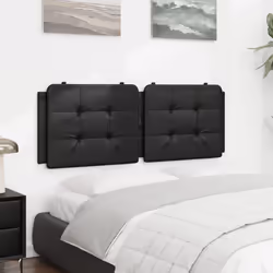VidaXL 374850 tête de lit et pied de lit Noir