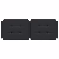 VidaXL 374850 tête de lit et pied de lit Noir - Vue supplémentaire 4