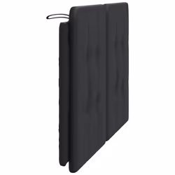 VidaXL 374850 tête de lit et pied de lit Noir - Vue supplémentaire 5