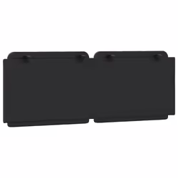 VidaXL 374850 tête de lit et pied de lit Noir - Vue supplémentaire 6