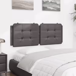 VidaXL 374853 tête de lit et pied de lit Gris