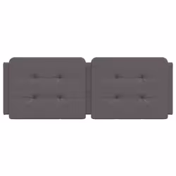 VidaXL 374853 tête de lit et pied de lit Gris - Vue supplémentaire 4