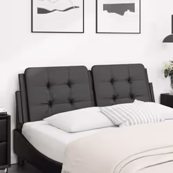 VidaXL 374859 tête de lit et pied de lit Noir