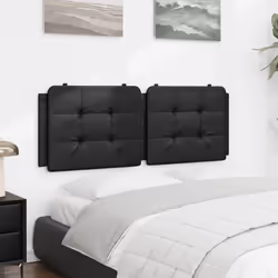VidaXL 374859 tête de lit et pied de lit Noir