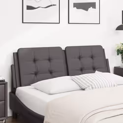 VidaXL 374862 tête de lit et pied de lit Gris