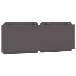 VidaXL 374862 tête de lit et pied de lit Gris - Vue supplémentaire 6