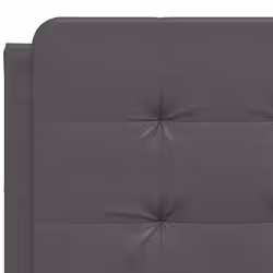 VidaXL 374862 tête de lit et pied de lit Gris - Vue supplémentaire 7
