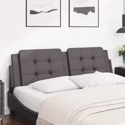 VidaXL 374869 tête de lit et pied de lit Gris