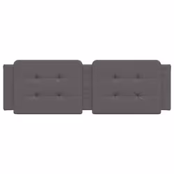 VidaXL 374869 tête de lit et pied de lit Gris - Vue supplémentaire 4
