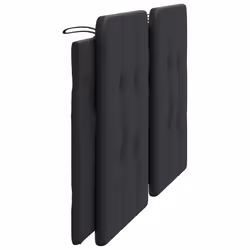 VidaXL 374873 tête de lit et pied de lit Noir - Vue supplémentaire 5