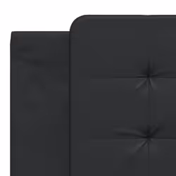 VidaXL 374873 tête de lit et pied de lit Noir - Vue supplémentaire 7