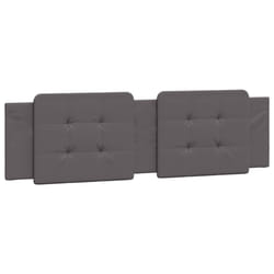 VidaXL 374876 tête de lit et pied de lit Gris
