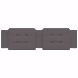 VidaXL 374876 tête de lit et pied de lit Gris - Vue supplémentaire 4