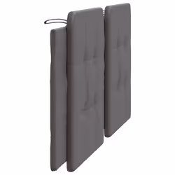 VidaXL 374876 tête de lit et pied de lit Gris - Vue supplémentaire 5