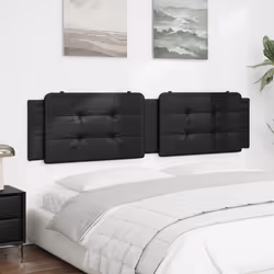 VidaXL 374883 tête de lit et pied de lit Noir