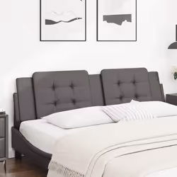 VidaXL 374886 tête de lit et pied de lit Gris