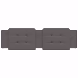 VidaXL 374886 tête de lit et pied de lit Gris - Vue supplémentaire 4