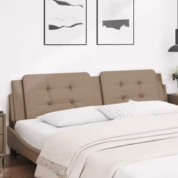 VidaXL 374887 tête de lit et pied de lit Cappucino