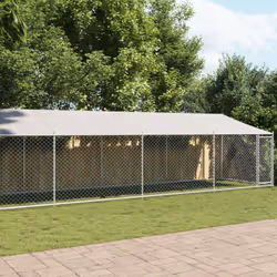 Gardez vos amis à quatre pattes dans un espace sûr et confortable avec cette cage pour chien ! Utilisation polyvalente : le c ...