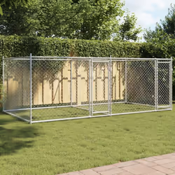 Gardez vos amis à quatre pattes dans un espace sûr et confortable avec cette cage pour chien ! Utilisation polyvalente : le c ...