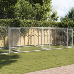Gardez vos amis à quatre pattes dans un espace sûr et confortable avec cette cage pour chien ! Utilisation polyvalente : le c ...