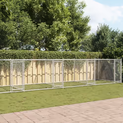 Gardez vos amis à quatre pattes dans un espace sûr et confortable avec cette cage pour chien ! Utilisation polyvalente : le c ...