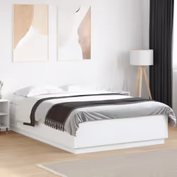 Obtenez une meilleure nuit de sommeil reposante grâce à ce cadre de lit avec lumières LED ! Il est un supplément accueillant  ...